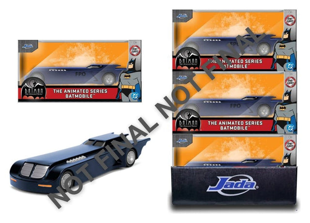 Jada Toys Batman The Animated Series Batmobile 1/32 Diecast Modelle Sortiment (6)
