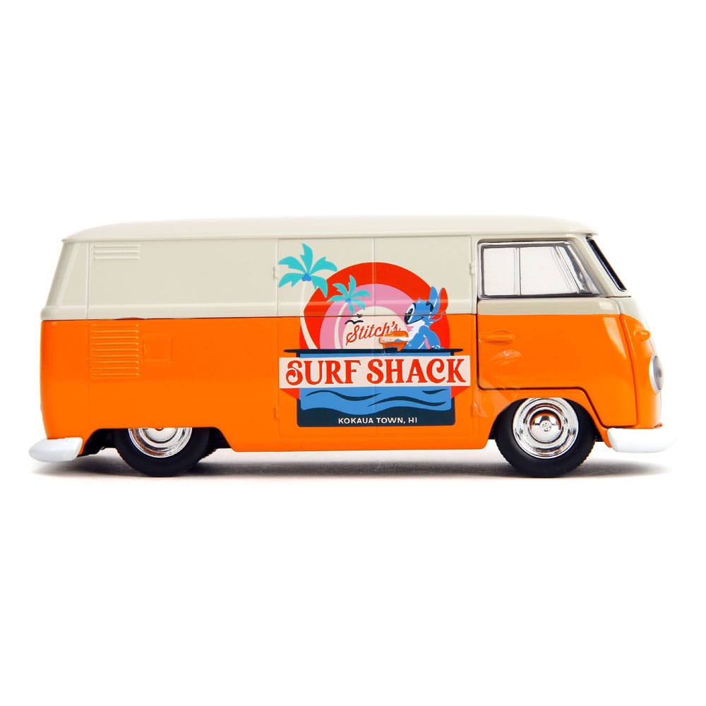 Jada Toys Lilo & Stitch 1961 VW Bus Stitch 1/32 Diecast Modell
