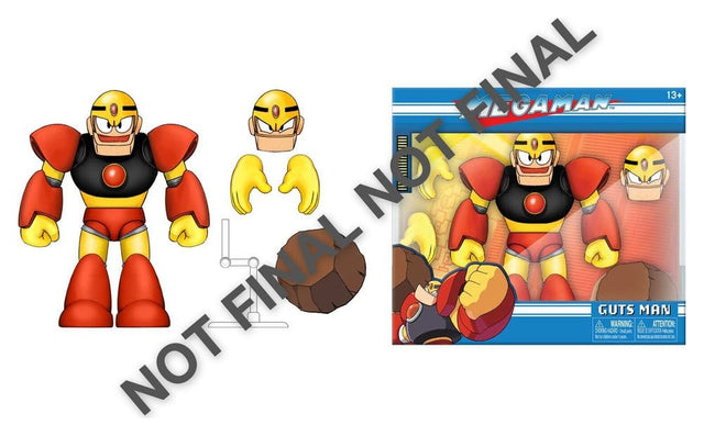 Jada Toys Mega Man Guts Man Actionfigur