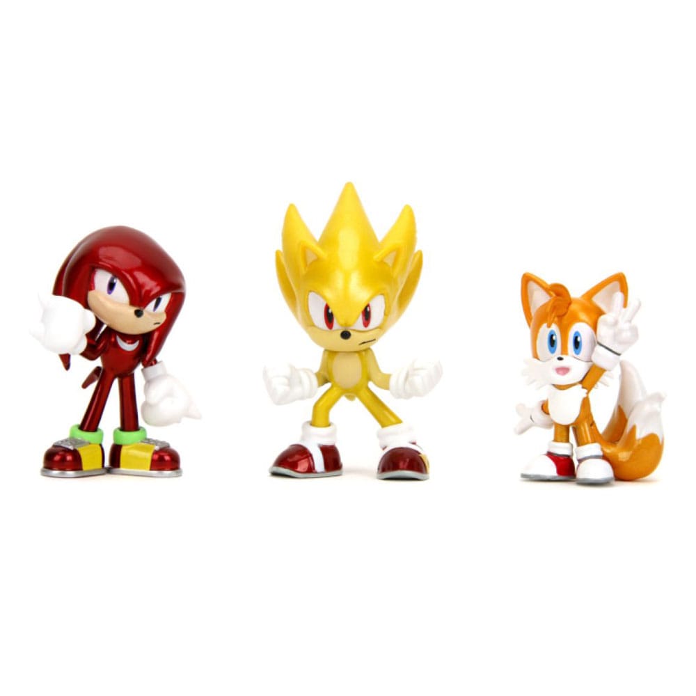 Jada Toys Sonic The Hedgehog Nano Metalfigs 3-er Pack Diecast Minifiguren
