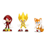 Jada Toys Sonic The Hedgehog Nano Metalfigs 3-er Pack Diecast Minifiguren