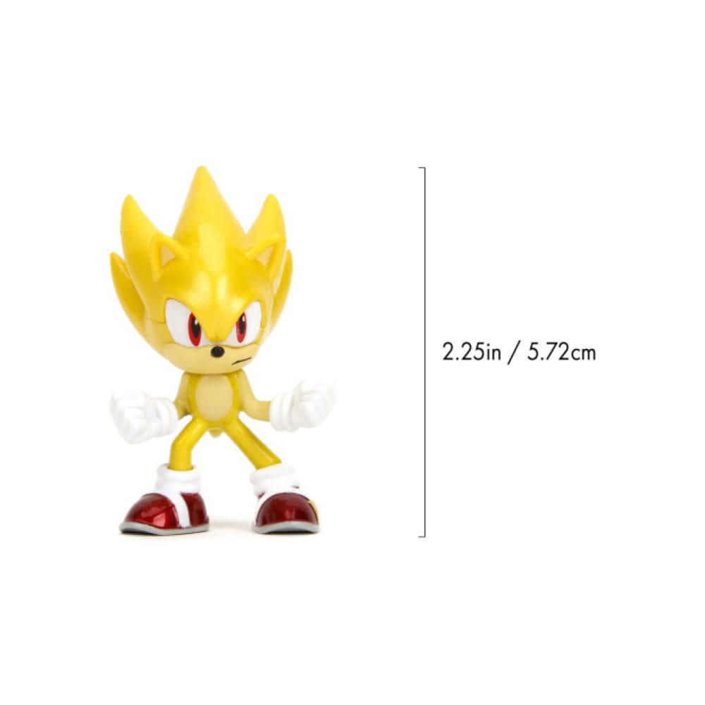 Jada Toys Sonic The Hedgehog Nano Metalfigs 3-er Pack Diecast Minifiguren