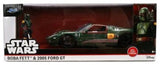 Jada Toys Star Wars Boba Fett 2005 Ford GT Diecast 1/24 Modell