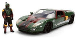 Jada Toys Star Wars Boba Fett 2005 Ford GT Diecast 1/24 Modell