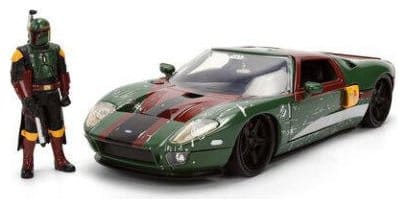 Jada Toys Star Wars Boba Fett 2005 Ford GT Diecast 1/24 Modell
