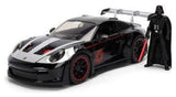 Jada Toys Star Wars Darth Vader Porsche 911 Diecast 1/24 Modell