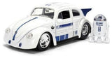 Jada Toys Star Wars R2-D2 1959 VW Drag Beetle Diecast 1/24 Modell