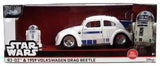 Jada Toys Star Wars R2-D2 1959 VW Drag Beetle Diecast 1/24 Modell