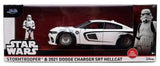 Jada Toys Star Wars Stormtrooper Dodge Charger SRT Hellcat Diecast 1/24 Modell