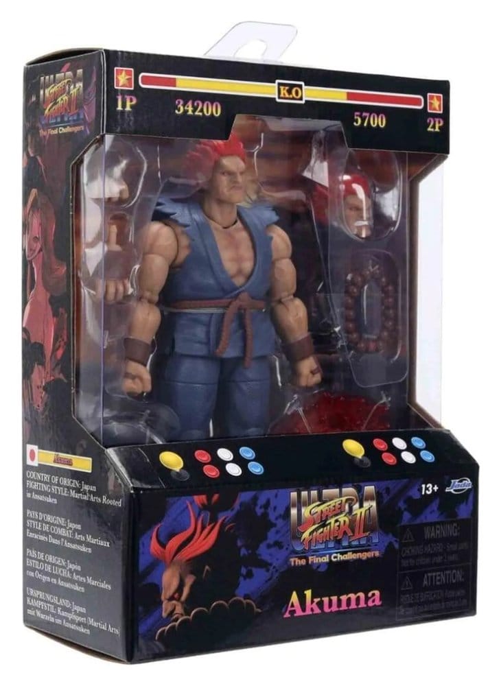 Jada Toys Street Fighter II Akuma Actionfigur