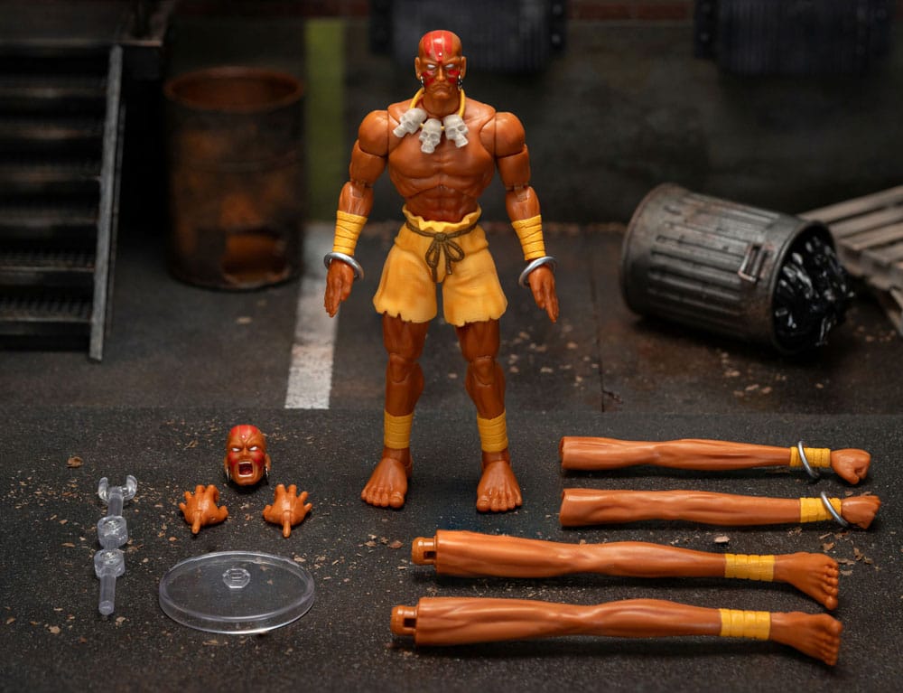 Jada Toys Ultra Street Fighter II: The Final Challengers Dhalsim 1/12 Actionfigur