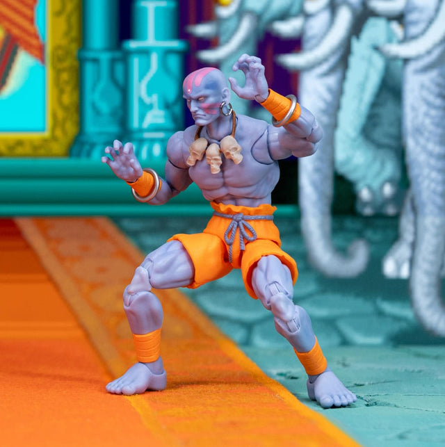 Jada Toys Ultra Street Fighter II The Final Challengers Dhalsim Deluxe 1/12 Actionigur