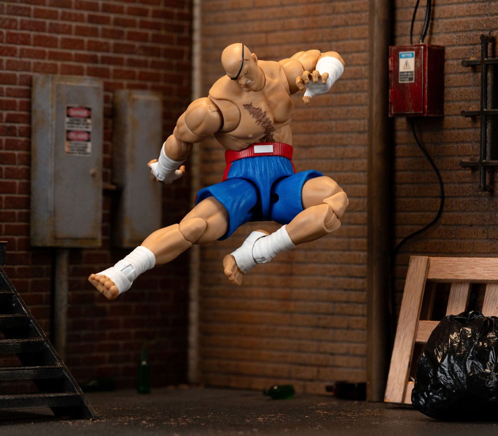 Jada Toys Ultra Street Fighter II The Final Challengers Sagat 1/12 Actionfigur