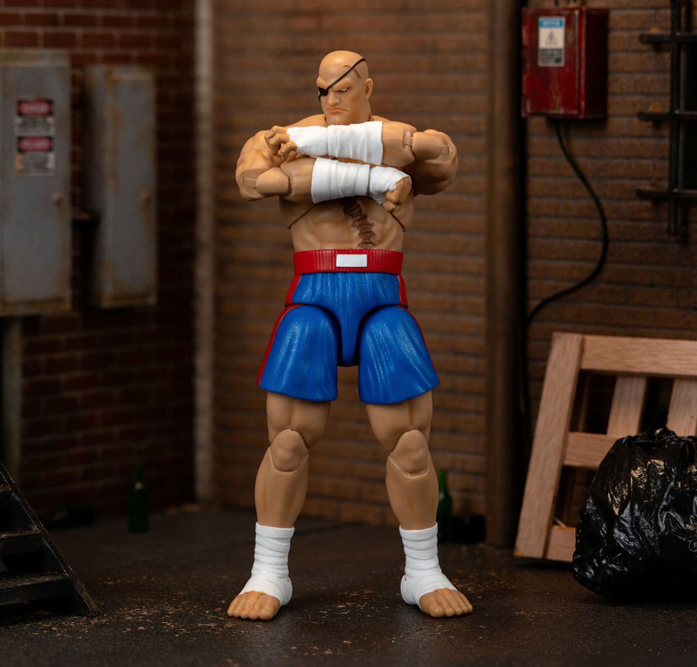 Jada Toys Ultra Street Fighter II The Final Challengers Sagat 1/12 Actionfigur