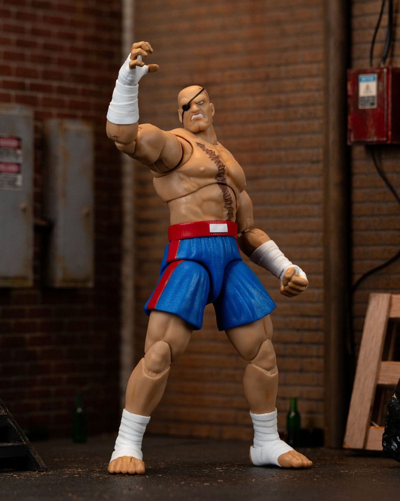Jada Toys Ultra Street Fighter II The Final Challengers Sagat 1/12 Actionfigur