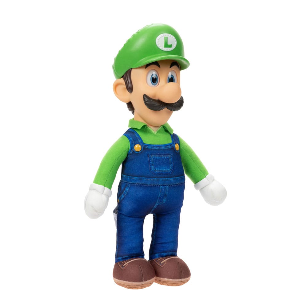 Jakks Pacific Der Super Mario Bros. Film Plüschfigur Luigi 30 cm