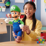 Jakks Pacific Der Super Mario Bros. Film Plüschfigur Luigi 30 cm