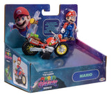 Jakks Pacific Der Super Mario Galaxy Film Mario Mit Rückziehmotorrad Actionfigur