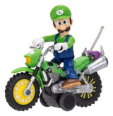 Jakks Pacific Der Super Mario Galaxy Film Mit Rückziehmotorrad Luigi Actionfigur