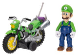 Jakks Pacific Der Super Mario Galaxy Film Mit Rückziehmotorrad Luigi Actionfigur