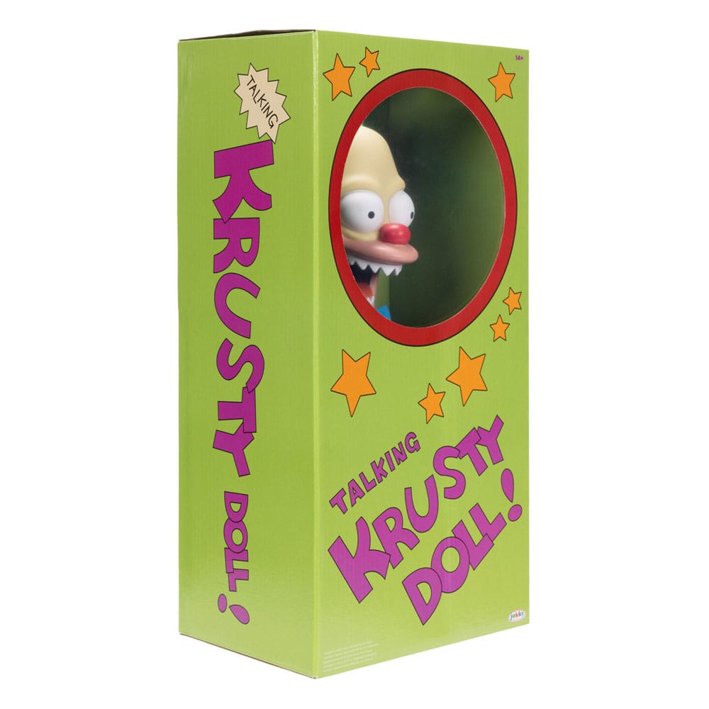 Jakks Pacific Simpsons Krusty Feature Sprechende Plüschfigur