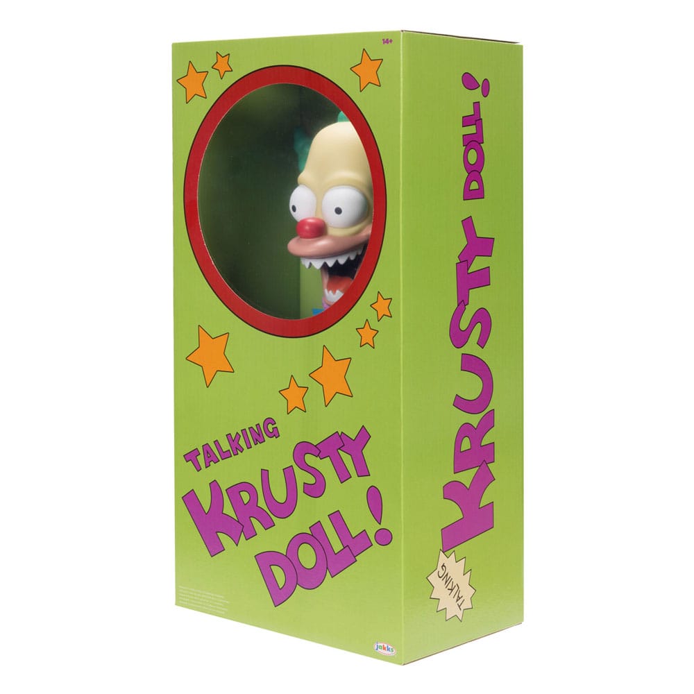 Jakks Pacific Simpsons Krusty Feature Sprechende Plüschfigur