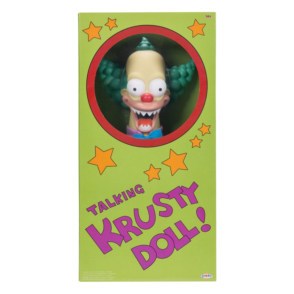 Jakks Pacific Simpsons Krusty Feature Sprechende Plüschfigur