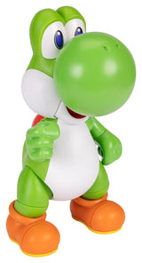 Jakks Pacific Super Mario Sprechende Let’s Go! Yoshi! Actionfigur