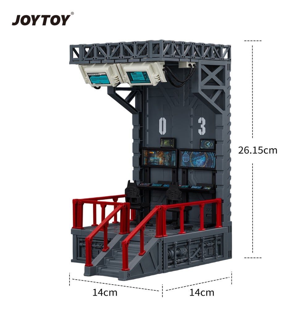 Joy Toy (CN) Dark Source Diorama Vitrine im Hangar-Stil 03