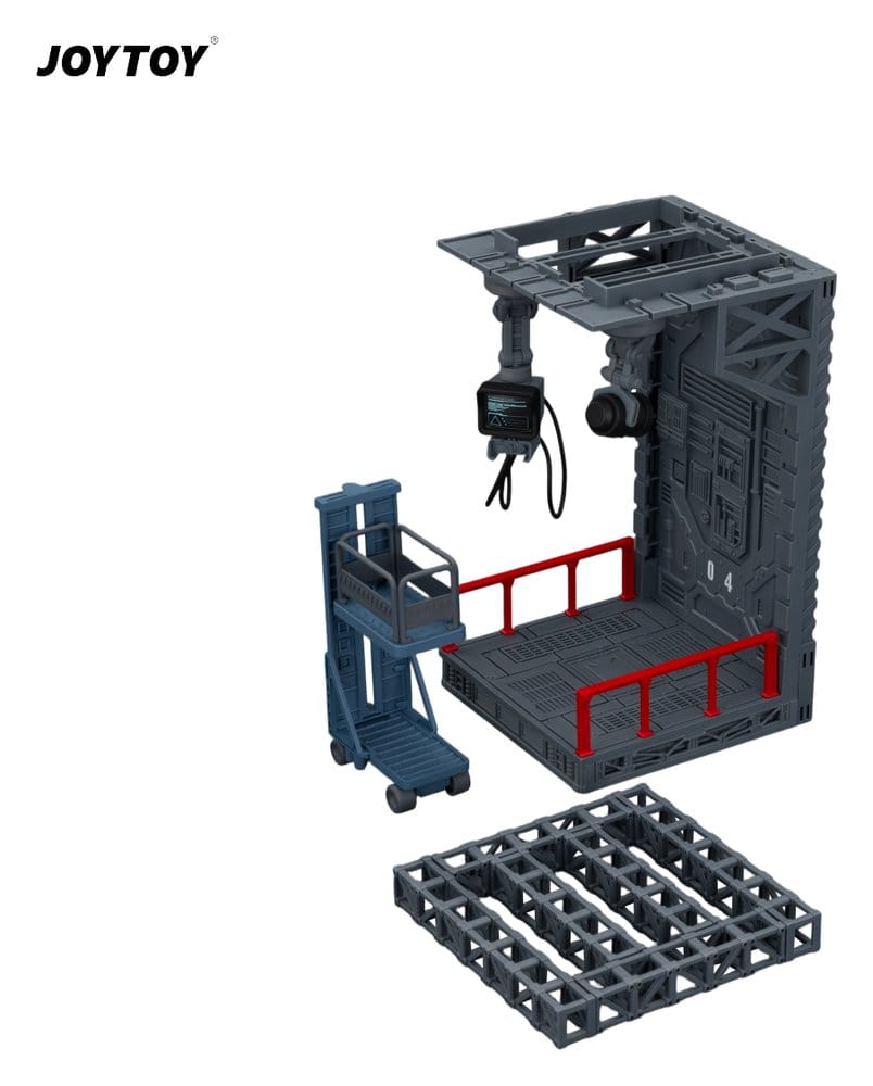 Joy Toy (CN) Dark Source Diorama Vitrine im Hangar-Stil 04