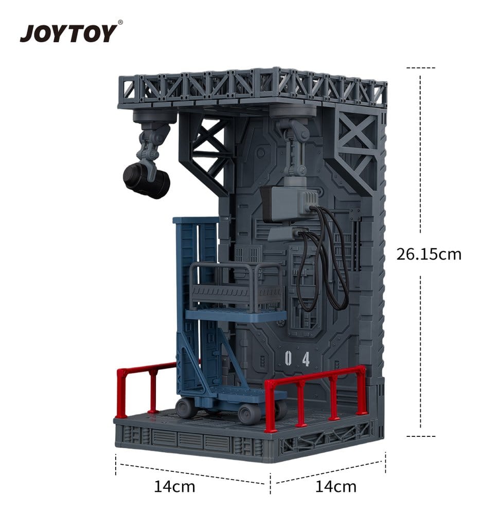 Joy Toy (CN) Dark Source Diorama Vitrine im Hangar-Stil 04