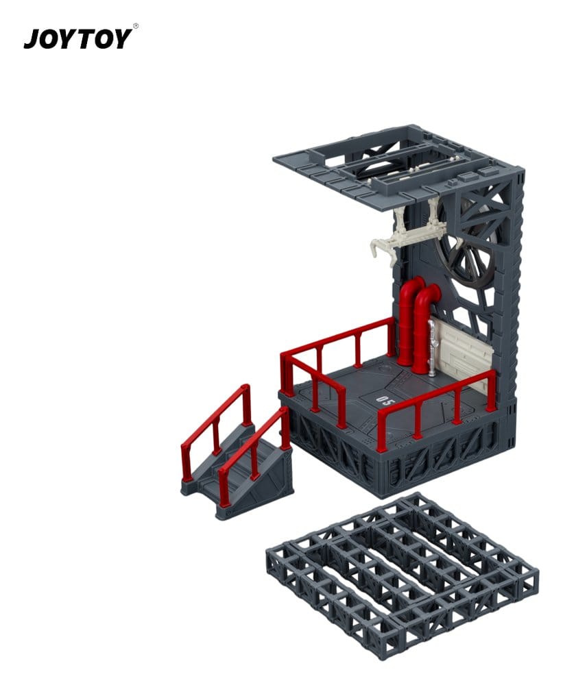 Joy Toy (CN) Dark Source Diorama Vitrine im Hangar-Stil 05
