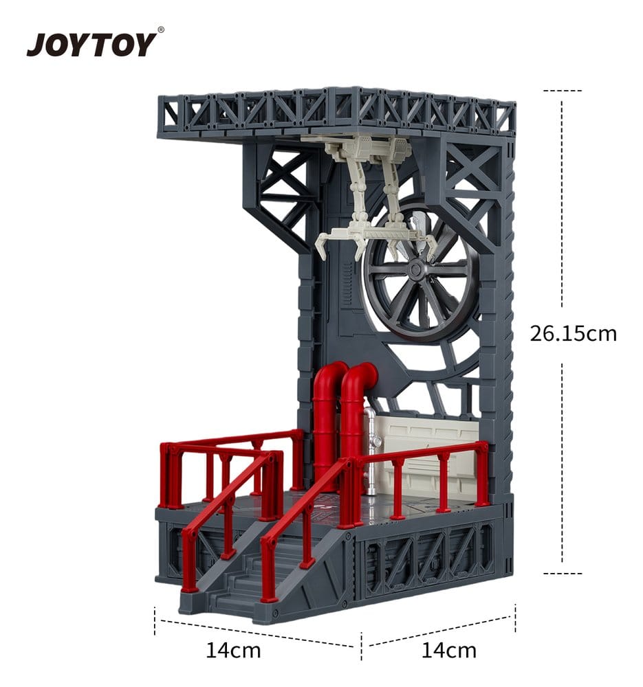 Joy Toy (CN) Dark Source Diorama Vitrine im Hangar-Stil 05