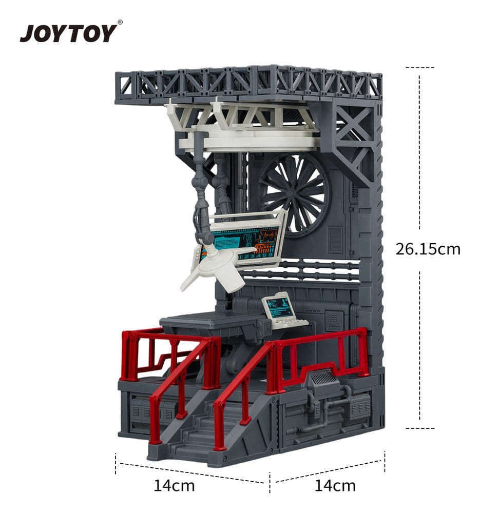 Joy Toy (CN) Dark Source Diorama Vitrine im Hangar-Stil 07