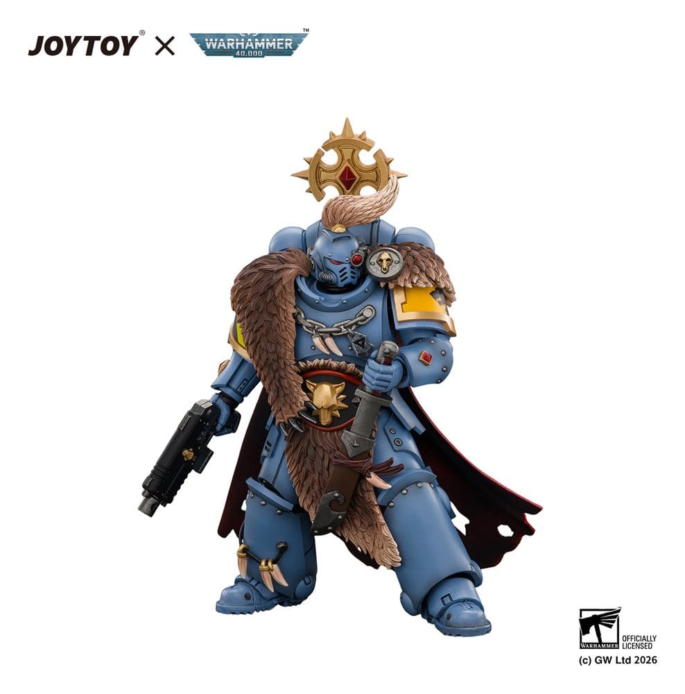 Joy Toy (CN) Space Marine Space Wolves Wolf Guard Battle Leader Actionfigur