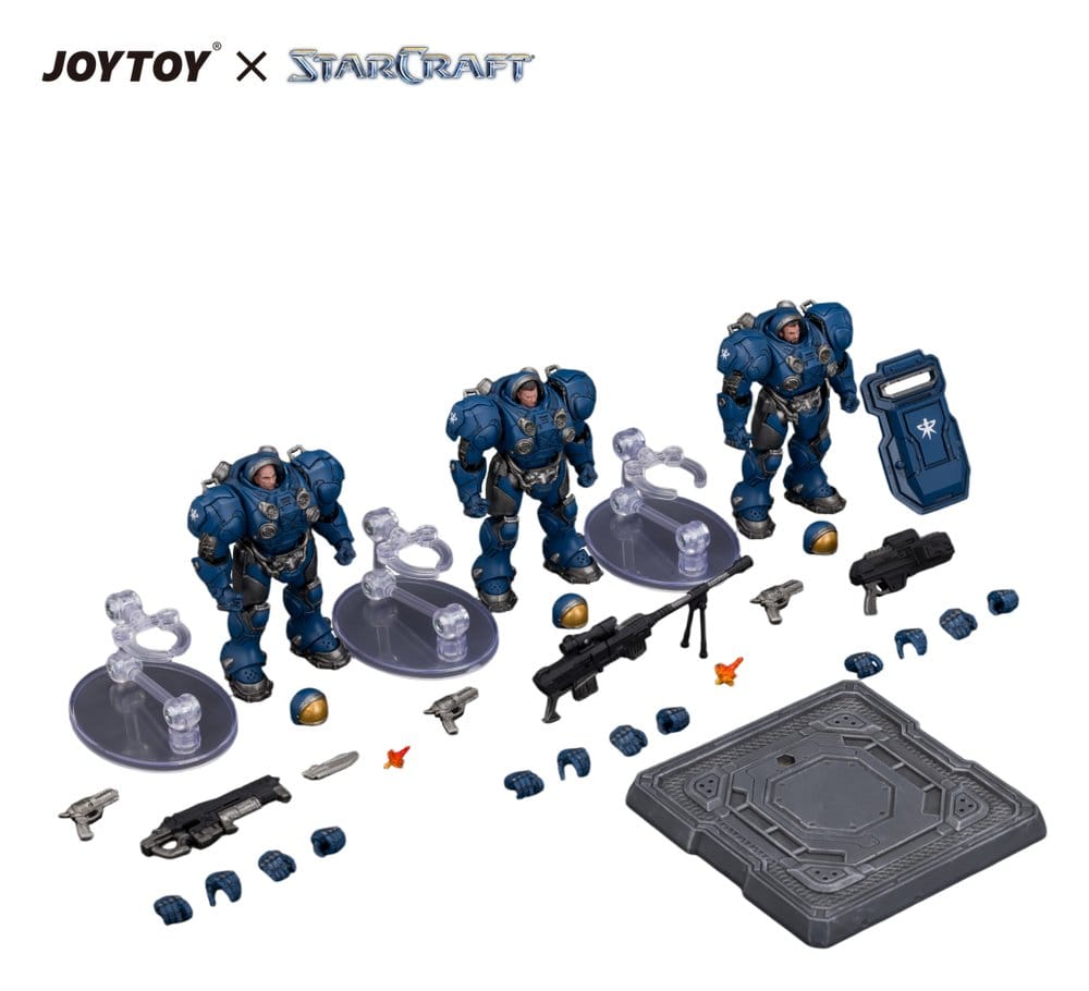 Joy Toy (CN) StarCraft Figuren-Set Terran Marine