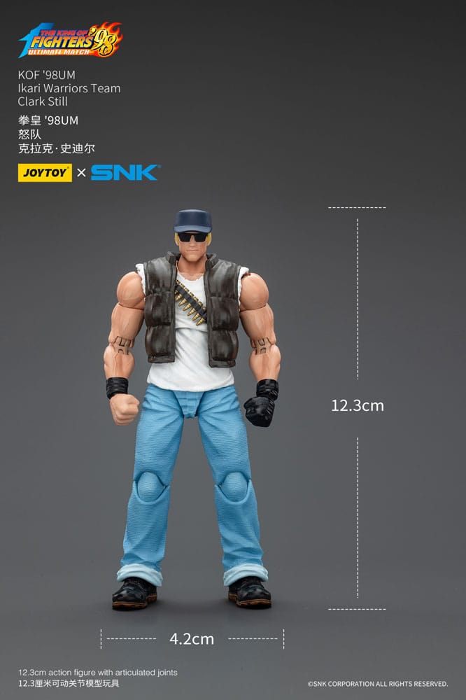 Joy Toy (CN) The King Of Fighters '98 Hero Team Clark Still Actionfigur