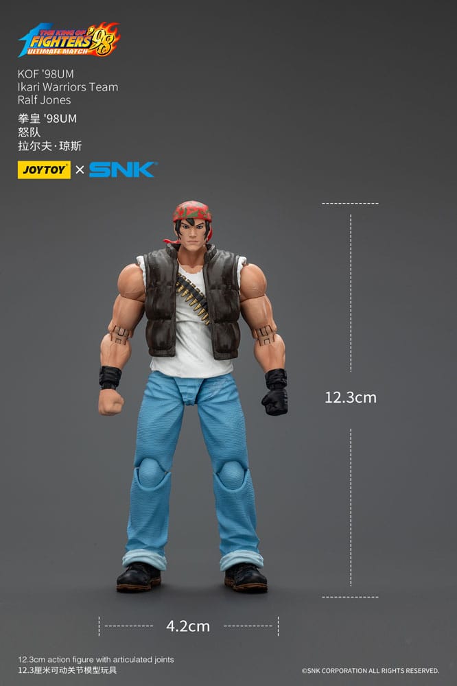 Joy Toy (CN) The King Of Fighters '98 Hero Team Ralf Jones Actionfigur