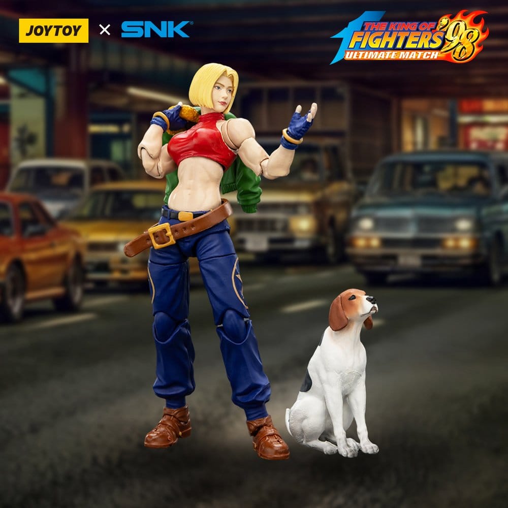 Joy Toy (CN) The King of Fighters '98 Ultimate Match Blue Mary Actionfigur