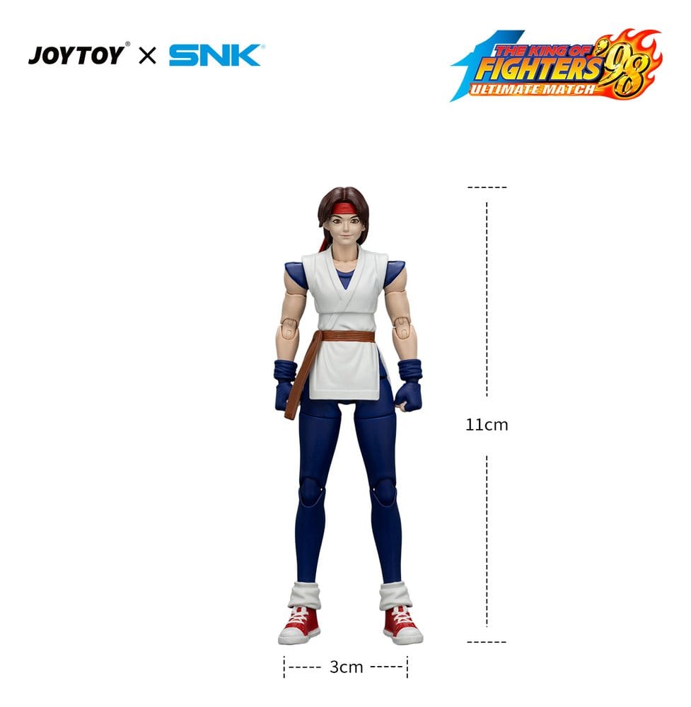 Joy Toy (CN) The King of Fighters '98 Ultimate Match Yuri Sakazaki (Art of Fighting Team) Actionfigur