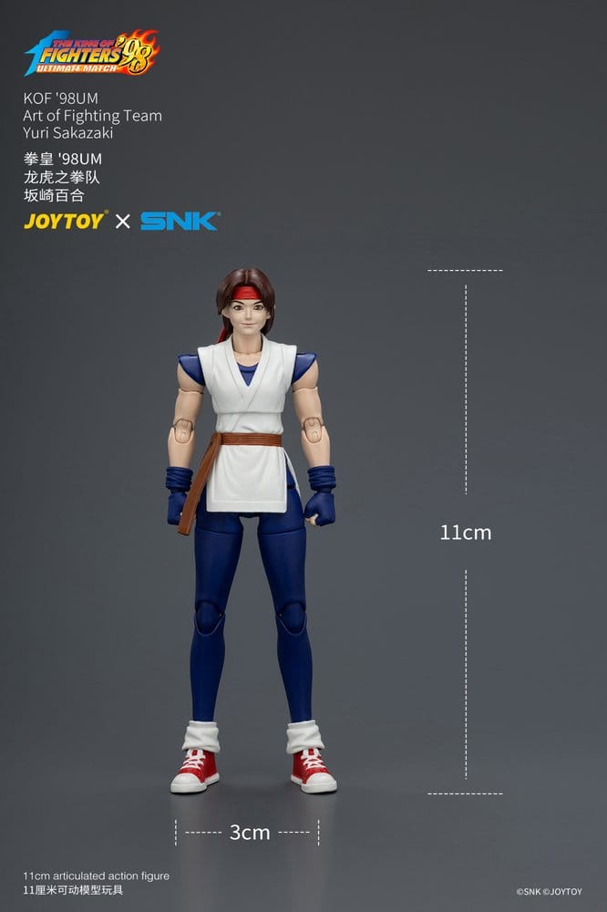 Joy Toy (CN) The King of Fighters '98 Ultimate Match Yuri Sakazaki (Art of Fighting Team) Actionfigur