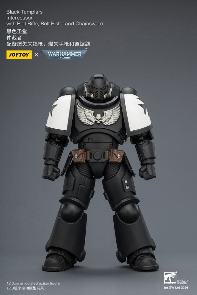 Joy Toy (CN) Warhammer 40,000 Black Templars Intercessor Actionfigur