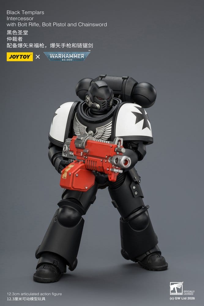 Joy Toy (CN) Warhammer 40,000 Black Templars Intercessor Actionfigur