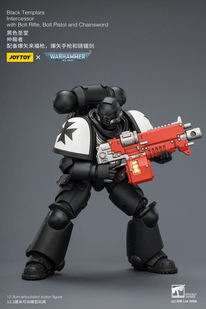 Joy Toy (CN) Warhammer 40,000 Black Templars Intercessor Actionfigur