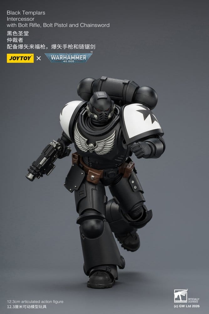 Joy Toy (CN) Warhammer 40,000 Black Templars Intercessor Actionfigur