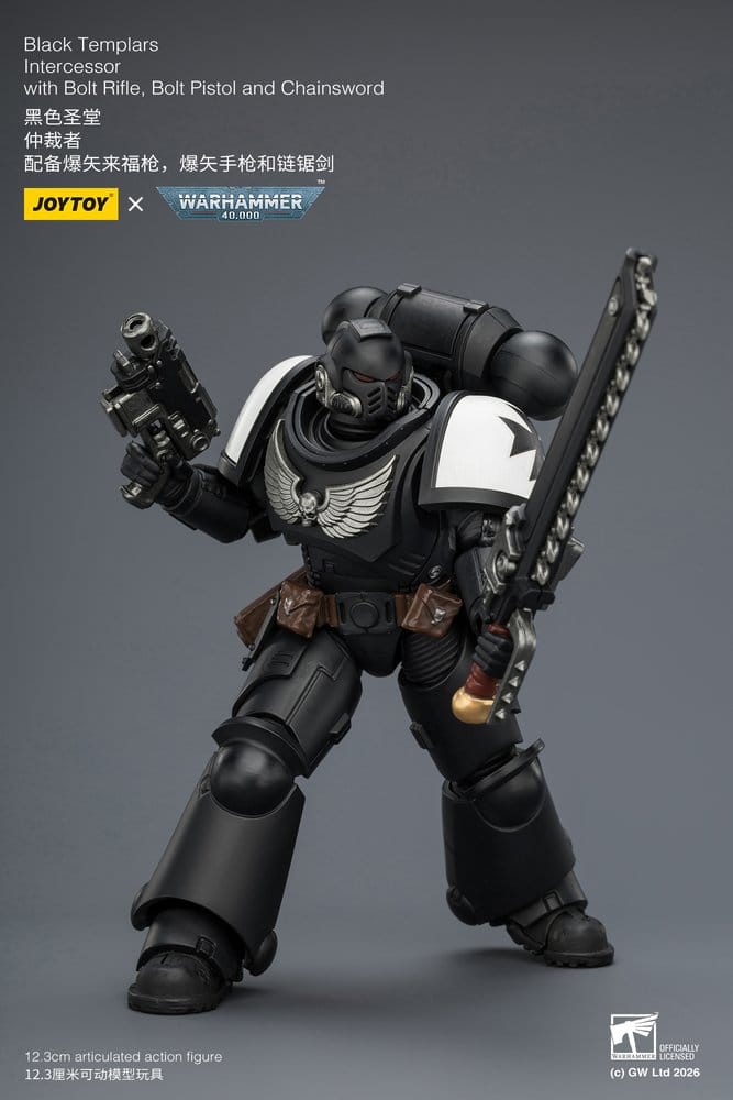 Joy Toy (CN) Warhammer 40,000 Black Templars Intercessor Actionfigur