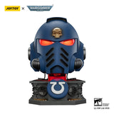Joy Toy (CN) Warhammer 40,000 Captain MkX Helmet & Display Stand Ultramarines