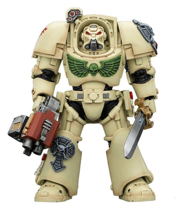 Joy Toy (CN) Warhammer 40,000 Dark Angels Deathwing Terminator 1 with Power Sword and Storm Bolter Actionfigur