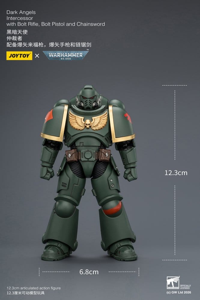 Joy Toy (CN) Warhammer 40,000 Dark Angels Intercessor Actionfigur