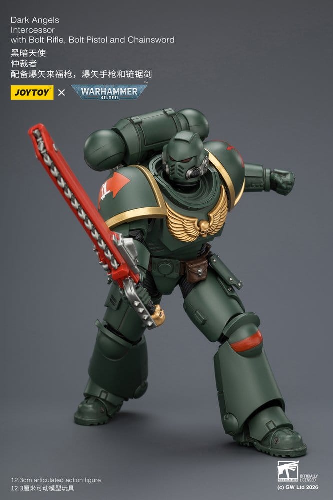 Joy Toy (CN) Warhammer 40,000 Dark Angels Intercessor Actionfigur